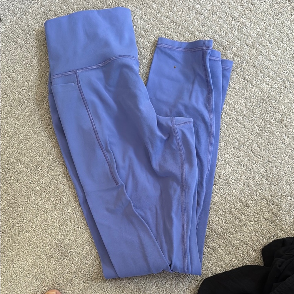 Athleta transcend Blue Leggings